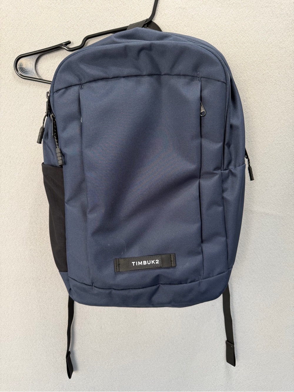 Timbuk2 Blue Hiking Backpack Zip Closure Adjustable Straps